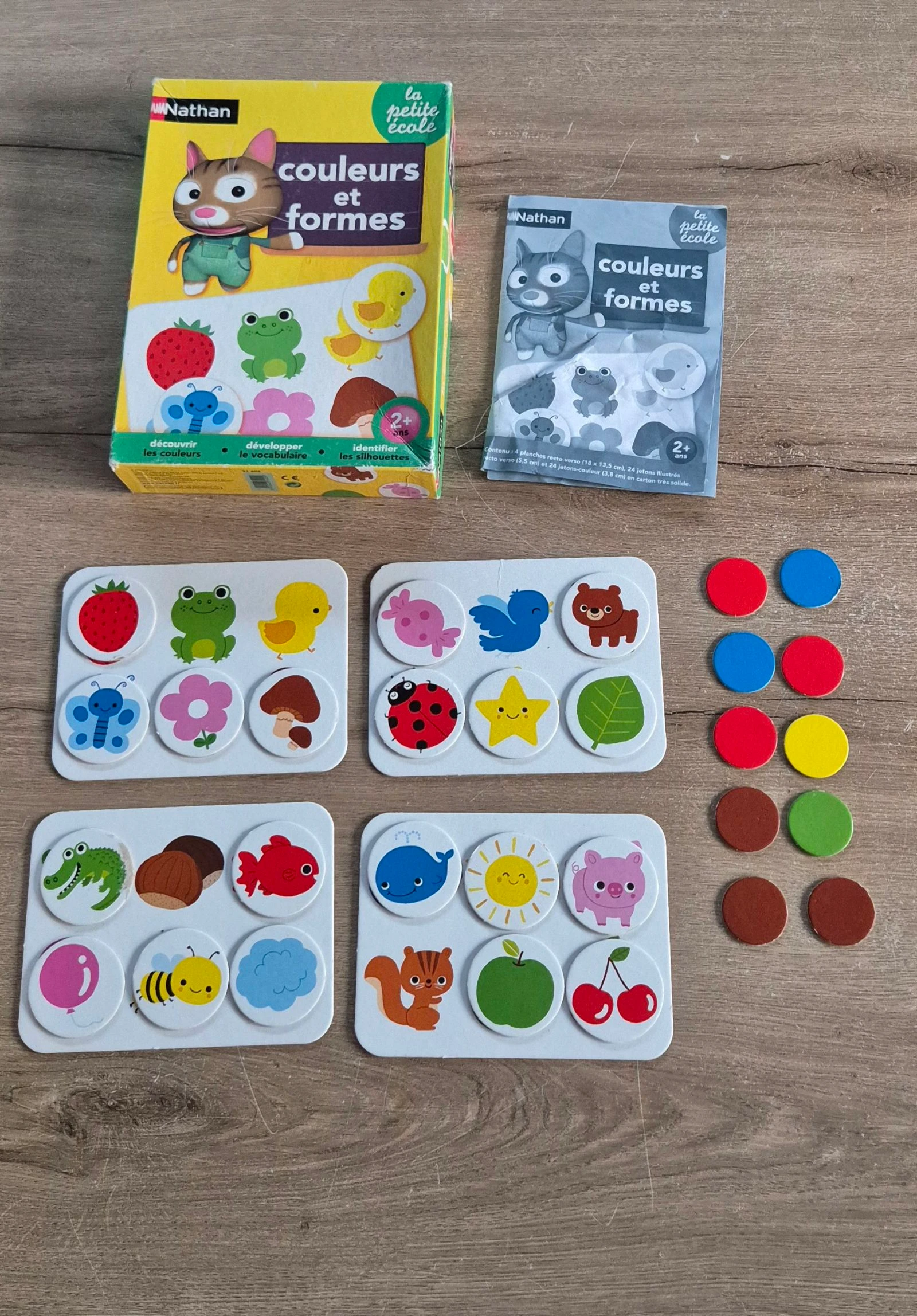 La petite école : Couleurs et formes 